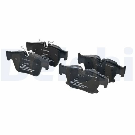 Set placute frana Delphi LP3924