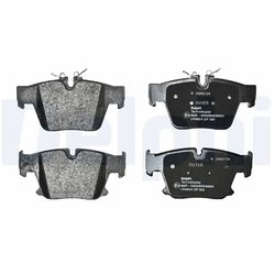 Set placute frana Delphi LP3924