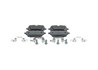 SET PLACUTE FRANA BOSCH 0 986 460 173 - Compatibil cu AUDI, VW