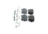 SET PLACUTE FRANA BOSCH 0 986 460 173 - Compatibil cu AUDI, VW