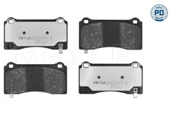 Set placute frana Meyle 025 262 7516/PD
