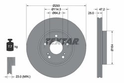 Disc frana Textar 92353003