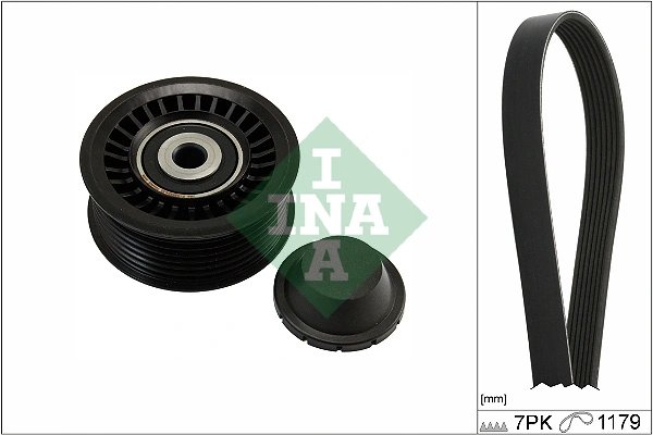 SET CUREA TRANSMISIE CU CANELURI INA 529 0585 10 - Compatibil cu DACIA, NISSAN, RENAULT