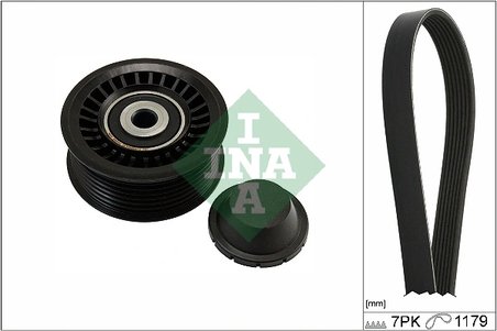 SET CUREA TRANSMISIE CU CANELURI INA 529 0585 10 - Compatibil cu DACIA, NISSAN, RENAULT
