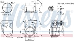 CARCASA CLAPETA ACCELERATIE NISSENS 955139 - Compatibil cu MINI