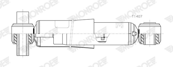 AMORTIZOR MONROE T1407 - Compatibil cu SCANIA