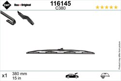LAMELA STERGATOR SWF 116145 - Compatibil cu AUDI, BMW, CHEVROLET, DAEWOO, DAIHATSU, HONDA, KIA, LANCIA, MITSUBISHI, NISSAN, OPEL