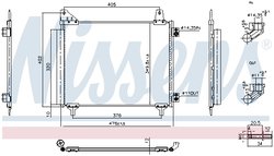 Radiator climatizare Nissens 940946