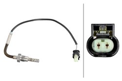 Senzor temperatura gaze evacuare HELLA 6PT 358 226-131