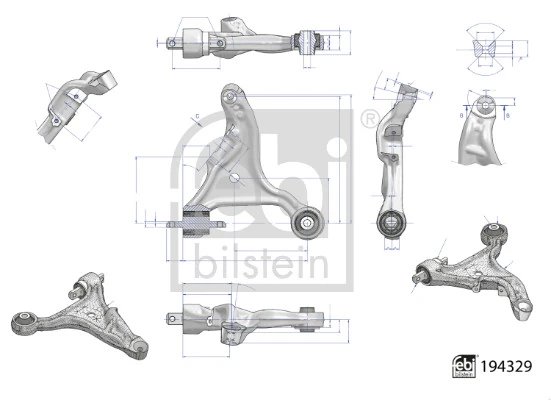 Brat suspensie Febi Bilstein 194329