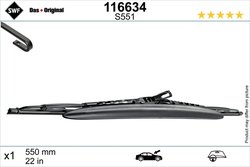 LAMELA STERGATOR SWF 116634 - Compatibil cu AUDI, FIAT