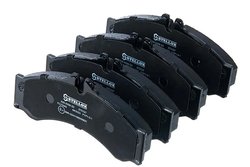 Set placute frana Stellox 1498 000B-SX