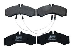 Set placute frana Stellox 1498 000B-SX