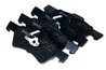 Set placute frana Stellox 1536 000B-SX
