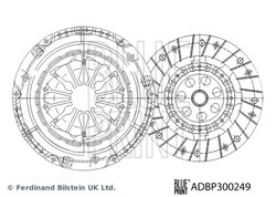 Set ambreiaj Blue Print ADBP300249