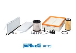 SET FILTRE PURFLUX KIT23 - Compatibil cu NISSAN, OPEL, RENAULT, VAUXHALL