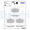 Set placute frana Delphi LP3904