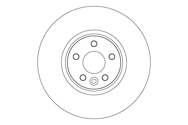 DISC FRANA TRW DF6724S - Compatibil cu VOLVO