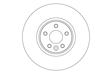 DISC FRANA TRW DF6724S - Compatibil cu VOLVO