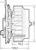 Ventilator habitaclu Denso DEA17016