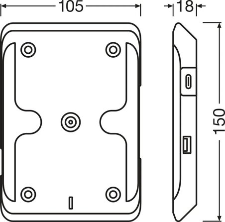 LAMPA DE MANA OSRAM LEDIL423 - Piesa auto compatibila cu mai multe marci