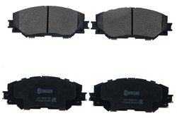 Set placute frana Stellox 1480 000B-SX