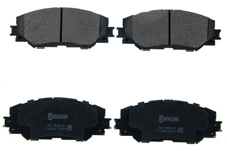 Set placute frana Stellox 1480 000B-SX