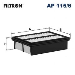 FILTRU AER FILTRON AP 115/6 - Compatibil cu MAZDA
