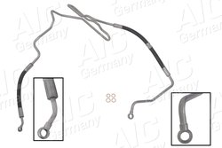 Furtun hidraulic sistem directie AIC 57188