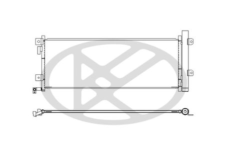RADIATOR CLIMATIZARE KOYORAD CD101216 - Piesa auto compatibila cu mai multe marci