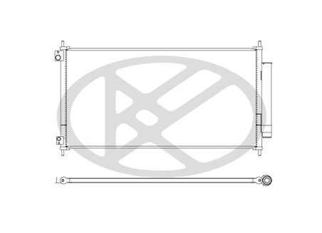 Radiator climatizare KOYORAD CD080777M