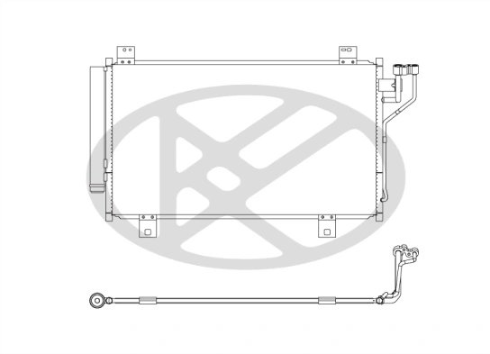 Radiator climatizare KOYORAD CD060754