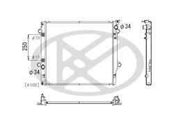 Radiator racire motor KOYORAD PL011845R