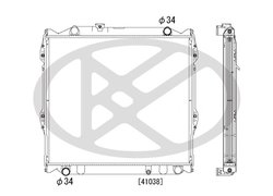 RADIATOR RACIRE MOTOR KOYORAD PL010665 - Compatibil cu TOYOTA