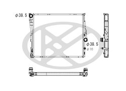 Radiator racire motor KOYORAD PL422545