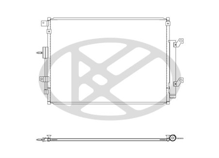 RADIATOR CLIMATIZARE KOYORAD CD331302 - Piesa auto compatibila cu mai multe marci