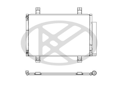 RADIATOR CLIMATIZARE KOYORAD CD100399M - Piesa auto compatibila cu mai multe marci