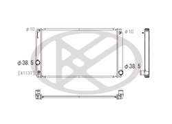 RADIATOR RACIRE MOTOR KOYORAD PL011958 - Compatibil cu TOYOTA