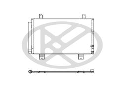 RADIATOR CLIMATIZARE KOYORAD CD010615M - Compatibil cu LEXUS