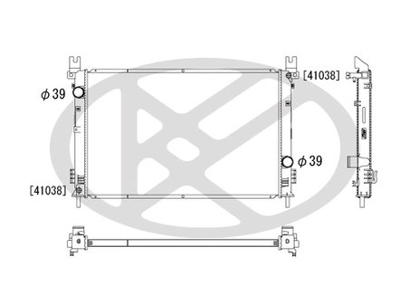 Radiator racire motor KOYORAD PL331742