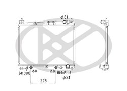 Radiator racire motor KOYORAD PL010863