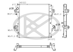 Radiator racire motor KOYORAD PL013481