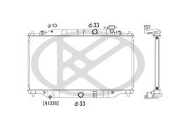 Radiator racire motor KOYORAD PL062864