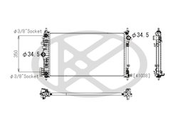 Radiator racire motor KOYORAD PL312574