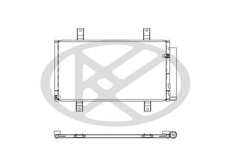 Radiator climatizare KOYORAD CD060412M