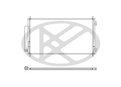 Radiator climatizare KOYORAD CD080388M