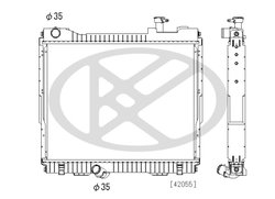 Radiator racire motor KOYORAD PL023261
