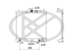 Radiator racire motor KOYORAD PL022029