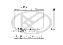 Radiator racire motor KOYORAD PL082711