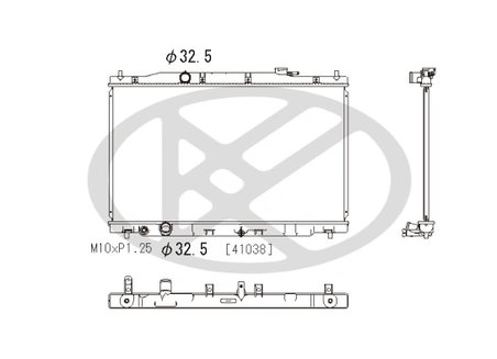 Radiator racire motor KOYORAD PL082711